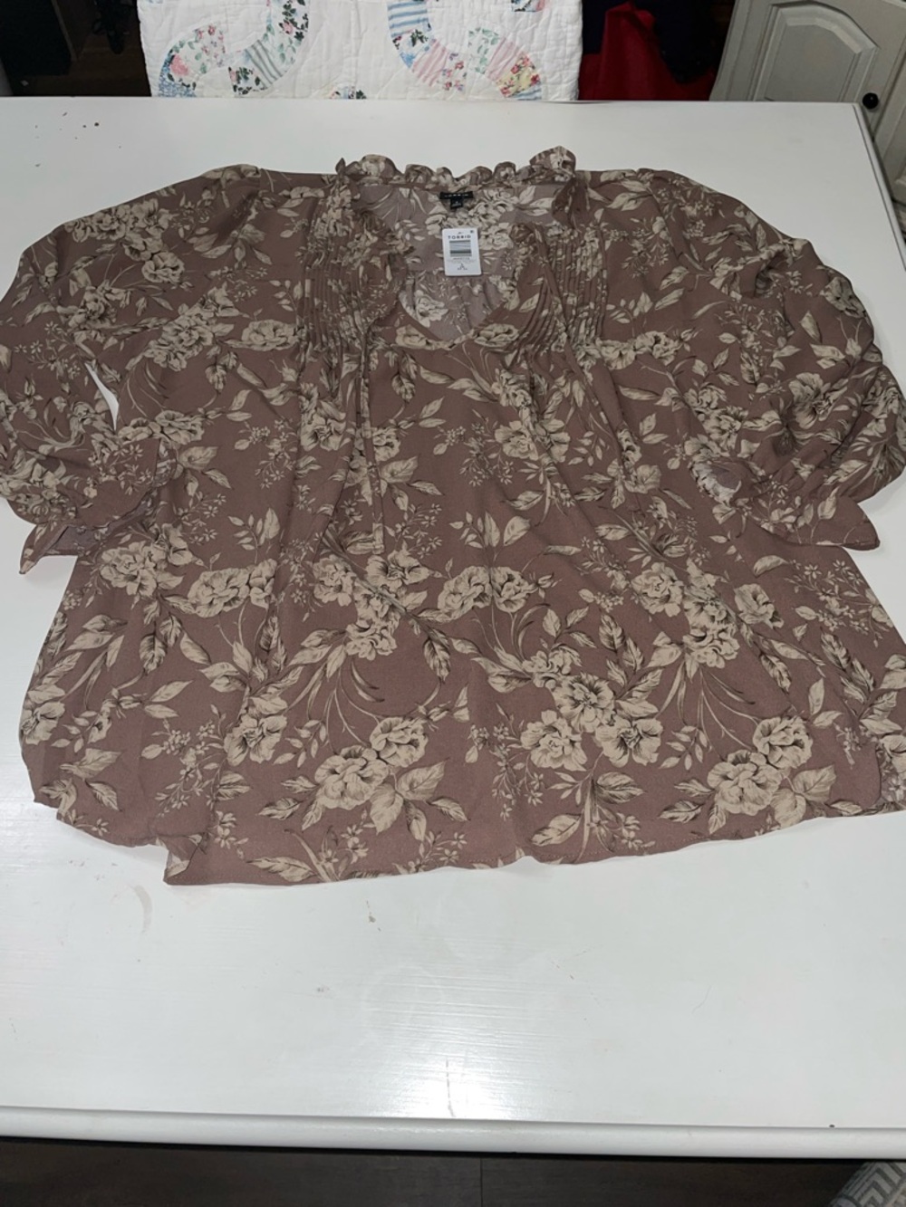 NWT Torrd floral blouse 3X